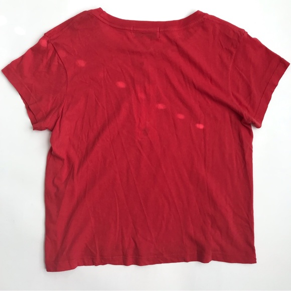 Wildfox I Can Get You on the Naughty List Red T Shirt NWT M - Picture 4 of 7